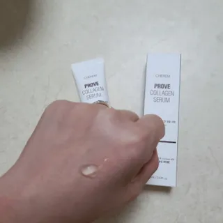 체르엠  프루브 콜라겐 앰플세럼 60ml 1병 — 5점을 준 리뷰어가 2022년 4월 올린 사용 사진