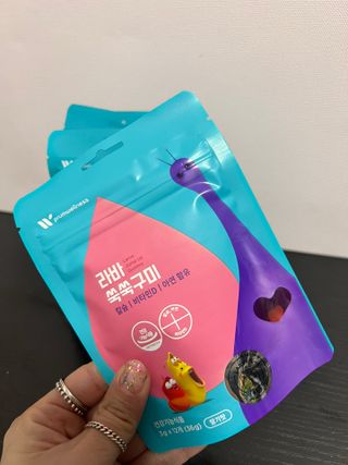 푸름웰니스 라바 쑥쑥구미 36g — 5점을 준 리뷰어가 2022년 4월 올린 사용 사진