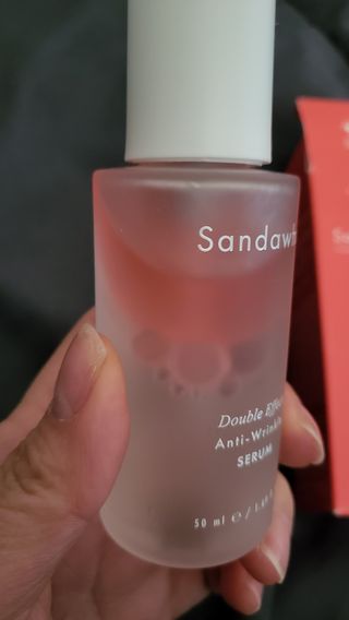 산다화 더블 이펙트 안티 링클 세럼 50ml — 5점을 준 리뷰어가 2023년 2월 올린 사용 사진