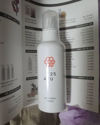 AYU25[아유트웬티파이브] 피부건강에 꼭 필요한 pH 약산성 와일드 로즈토너 — 4점을 준 리뷰어가 2021년 5월 올린 사용 사진