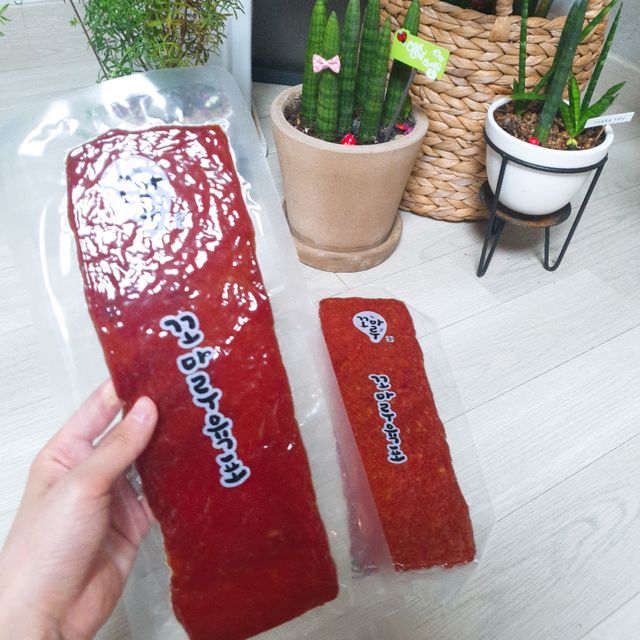 꼬마루 육포 시리즈 리뷰 사진