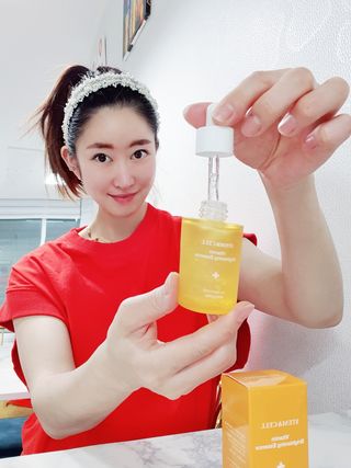 체르엠 스템앤셀 비타민 브라이트닝 에센스 30ml 1개 — 5점을 준 리뷰어가 2022년 3월 올린 사용 사진