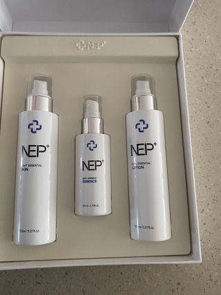 SOONWITH 순위드 NEP+ 스킨케어 3종 세트 — 3.5점을 준 리뷰어가 2021년 3월 올린 사용 사진