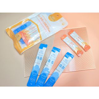 비쥬프렌즈 플랜 츄츄&건강 코어(장/관절/피모 분말) — 4점을 준 리뷰어가 2022년 9월 올린 사용 사진