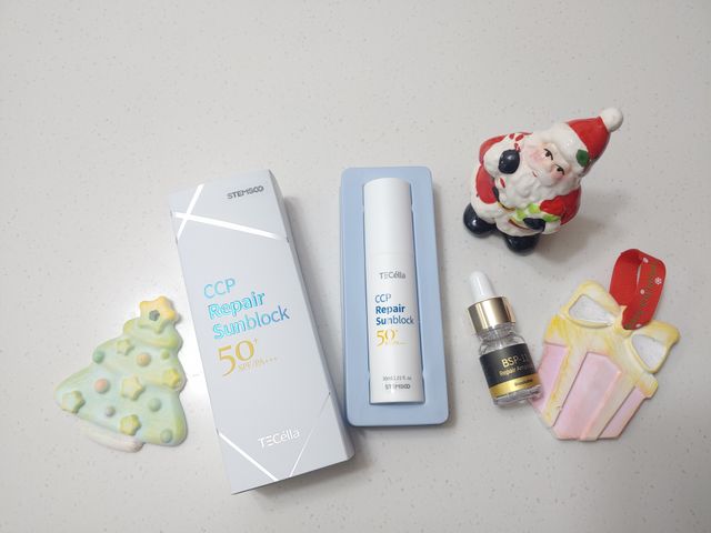 TECella CCP Repair Sunblock 리뷰 사진