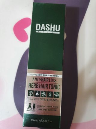 다슈코리아 다슈 데일리 안티 헤어로스 허브 헤어토닉 150ml — 5점을 준 리뷰어가 2021년 1월 올린 사용 사진