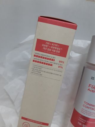 리더스코스메틱 리더스 퍼스트 샷 액티브 에센스 토닝 컨트롤 & 포어 컨트롤 — 5점을 준 리뷰어가 2022년 1월 올린 사용 사진