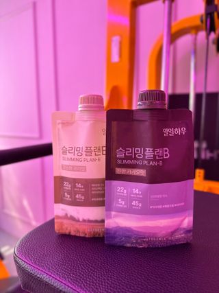 일일하우 슬리밍 플랜B 고소한 귀리맛, 진한 카카오맛 (체중조절식) — 5점을 준 리뷰어가 2023년 7월 올린 사용 사진