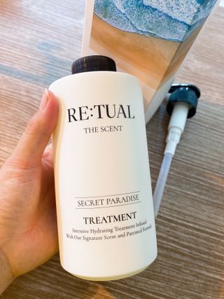 레츄얼 더 센트 트리트먼트 시크릿 파라다이스(500ml) — 5점을 준 리뷰어가 2022년 7월 올린 사용 사진