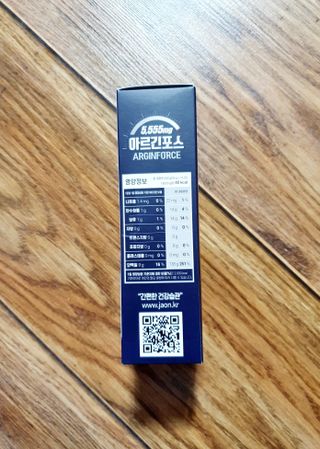자연에온 아르긴포스 L-아르기닌 5555mg 스틱 15개입 1박스 — 5점을 준 리뷰어가 2022년 1월 올린 사용 사진