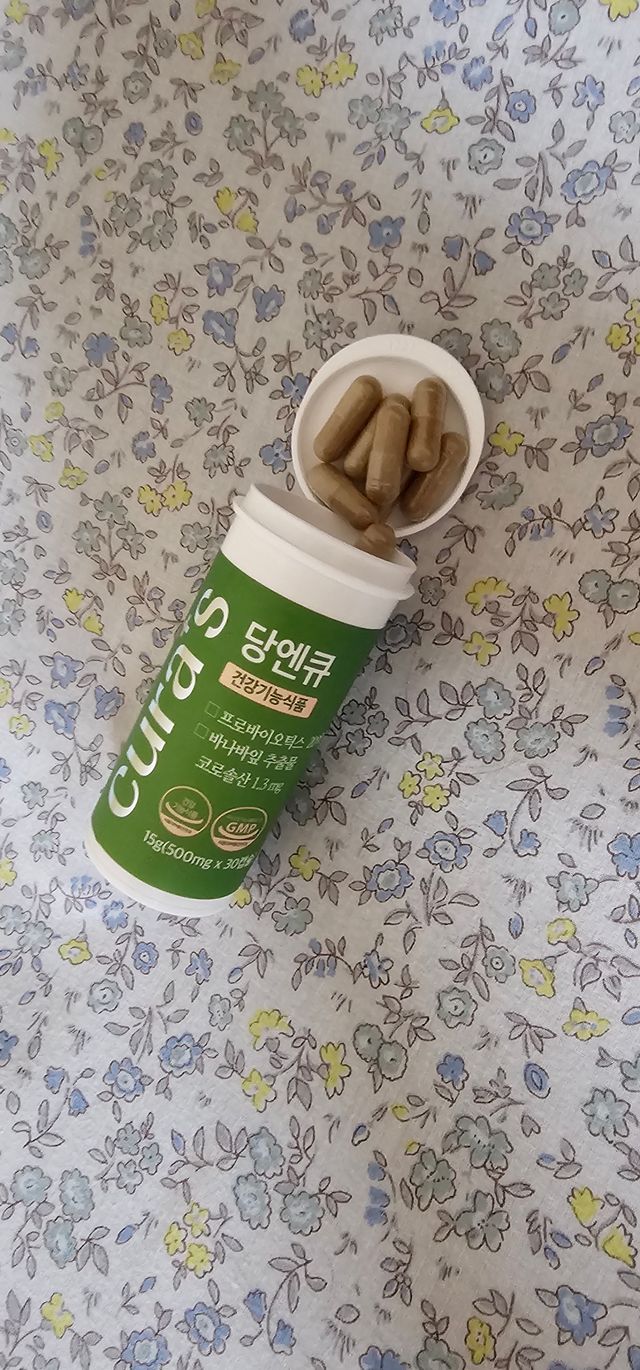 [큐라에스] 당&장 비우는 혈당유산균! 2중 특허 당엔큐 15g(1개월분) 리뷰 사진