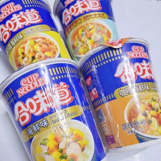NISSIN 닛신 컵누들  4종 - 씨푸드오리지날, 씨푸드 스파이시, 씨푸드 커리, 씨푸드 XO소스 — 5점을 준 리뷰어가 2022년 11월 올린 사용 사진