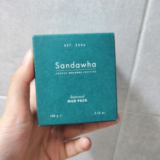 스킨큐어 산다화 씨위드 머드 팩 — 4점을 준 리뷰어가 2022년 9월 올린 사용 사진