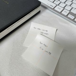 플러스엑스 오브젝트 Object by 3 크리에이티브 세트 - 아이디어노트, 위클리플래너, 스티키메모패드 — 5점을 준 리뷰어가 2022년 3월 올린 사용 사진