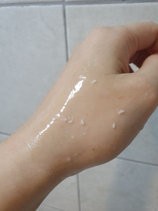 화이트리 비움 약산성 클렌징젤 ,마일드 필링젤 세트 — 5점을 준 리뷰어가 2021년 2월 올린 사용 사진