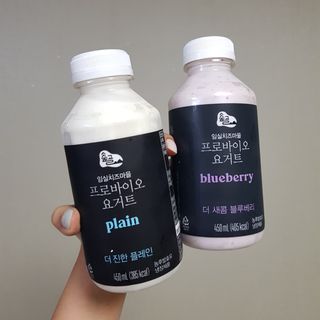 숲골 임실치즈마을 프로바이오 요거트 450ml 2개 — 5점을 준 리뷰어가 2021년 10월 올린 사용 사진