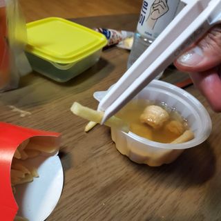 칩스틱 과자젓가락 게이밍젓가락 2ea / KC인증 식품용 — 5점을 준 리뷰어가 2021년 10월 올린 사용 사진