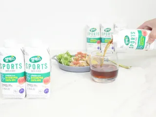 셀렉스스포츠 셀렉스 스포츠 웨이 프로틴 복숭아_ 330ml x 12팩 — 5점을 준 리뷰어가 2021년 10월 올린 사용 사진