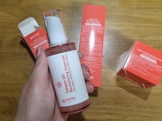 아이앤립 / EYENLIP 아이앤립 연어오일 리바이탈라이징 토너+앰플+크림 3종 세트 — 5점을 준 리뷰어가 2021년 6월 올린 사용 사진