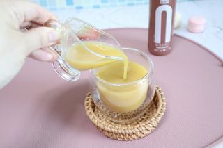 BLENDY'S 핑크 스무디+블론디 스무디 — 5점을 준 리뷰어가 2021년 9월 올린 사용 사진