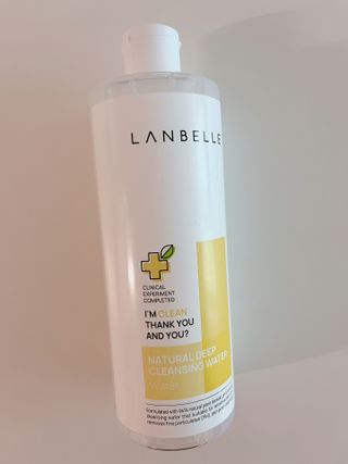 랑벨 내츄럴 딥 클렌징 워터 500ml — 5점을 준 리뷰어가 2022년 6월 올린 사용 사진
