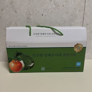 즙한가득 양배추사과즙/석류즙 30포, 선물박스 택1 — 5점을 준 리뷰어가 2022년 1월 올린 사용 사진