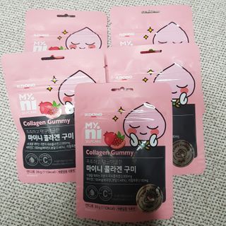 일동제약 마이니 마이니 늘씬날씬 콜라겐 세트 — 3점을 준 리뷰어가 2021년 2월 올린 사용 사진