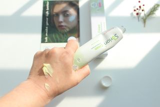건선/아토/습진/민감성 피부 천연보습진정크림 소리온 크림 & 센시티브 크림 50g — 5점을 준 리뷰어가 2022년 1월 올린 사용 사진