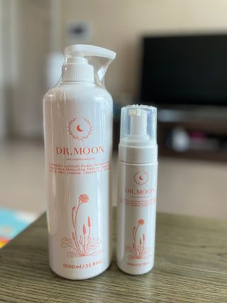 프리[닥터문] 유산균 락토케어 질경초 여성청결제 1000ml (젤타입) — 5점을 준 리뷰어가 2022년 9월 올린 사용 사진