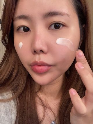 키노닉스 원더 레미디 튜브 보습크림 — 5점을 준 리뷰어가 2022년 3월 올린 사용 사진