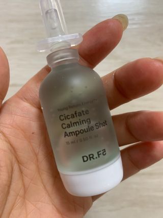 닥터에프파이브 시카페이트 카밍 앰플샷 15ml — 3.5점을 준 리뷰어가 2022년 6월 올린 사용 사진