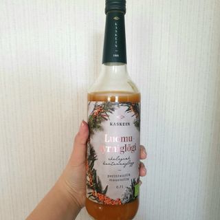 H365 [Kaskein Luomutyrniglögi] 핀란드 전통 무알콜 멀드와인 시벅톤 글로기 — 5점을 준 리뷰어가 2021년 4월 올린 사용 사진
