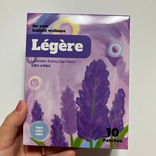 [레제르] 아로마 수액패치 발패치 10매입 - 라벤더향/유칼립투스향/대나무향 — 5점을 준 리뷰어가 2022년 2월 올린 사용 사진