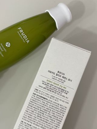 [후르디아] 민감피부 안심, 아보카도 토너+크림 세트 — 5점을 준 리뷰어가 2021년 3월 올린 사용 사진
