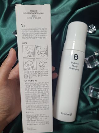 블룸비 거품 두피 샴푸 — 5점을 준 리뷰어가 2022년 8월 올린 사용 사진