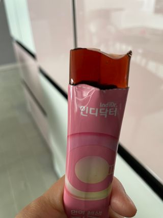 [인디닥터] 면역 생생 핑크 이뮨 젤리 — 4.5점을 준 리뷰어가 2022년 5월 올린 사용 사진