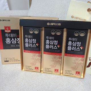 서울약사신협_투데이홍삼정플러스스틱_10g x 30포 — 5점을 준 리뷰어가 2021년 1월 올린 사용 사진