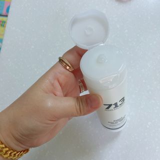[세븐원쓰리 713] 토너 하나만으로도 피부회복 흡수촉촉 몽글토너 — 5점을 준 리뷰어가 2021년 10월 올린 사용 사진