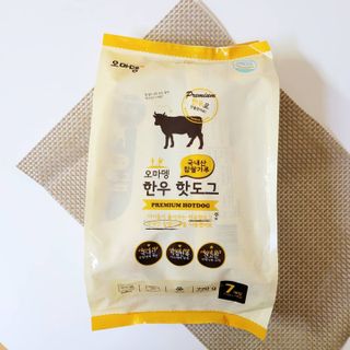 오마뎅 한우핫도그 — 5점을 준 리뷰어가 2021년 7월 올린 사용 사진