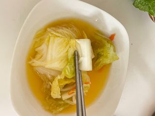 셰프애찬 단호박 백김치 1kg — 5점을 준 리뷰어가 2022년 10월 올린 사용 사진
