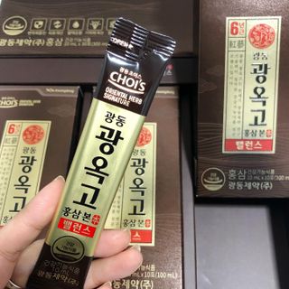 광동제약 [광동] 광옥고 홍삼 본 밸런스 30포 + 쇼핑백 — 5점을 준 리뷰어가 2021년 12월 올린 사용 사진