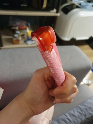 필리브 비주얼 브이스틱 — 3점을 준 리뷰어가 2021년 6월 올린 사용 사진