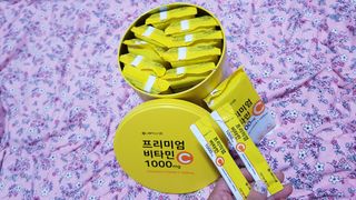 서울약사신협 프리미엄비타민C1000_2.5G x 100포 — 5점을 준 리뷰어가 2020년 12월 올린 사용 사진