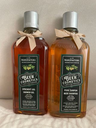 체코 비건화장품 마뉴팍투라 향좋은 천연 맥주샴푸 맥주샤워젤 — 5점을 준 리뷰어가 2022년 5월 올린 사용 사진