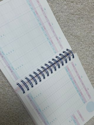 리훈 리뉴얼 오늘쓰임 가계부 용돈기입장 금전납출부 캐쉬북 만년 — 4점을 준 리뷰어가 2023년 3월 올린 사용 사진