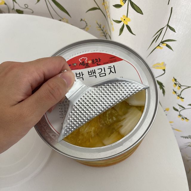 셰프애찬 단호박 백김치 1kg 리뷰 사진