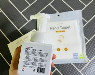 라라앤모어 핸드워시+헨드타올+키친버블클리너 — 5점을 준 리뷰어가 2022년 3월 올린 사용 사진