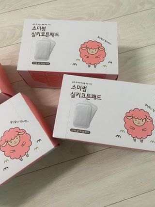 소미썸 실키 화장솜 — 5점을 준 리뷰어가 2022년 3월 올린 사용 사진