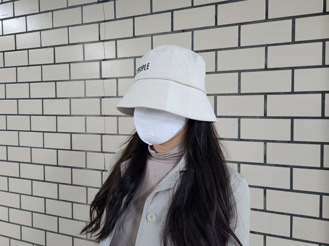 [스테이피플] STAYPEOPLE BUCKET HAT (IVORY) 리뷰 사진
