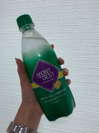 몽베스트 Montbest with Sparkling water Lemon OR Lime 20병(랜덤) — 4점을 준 리뷰어가 2022년 8월 올린 사용 사진